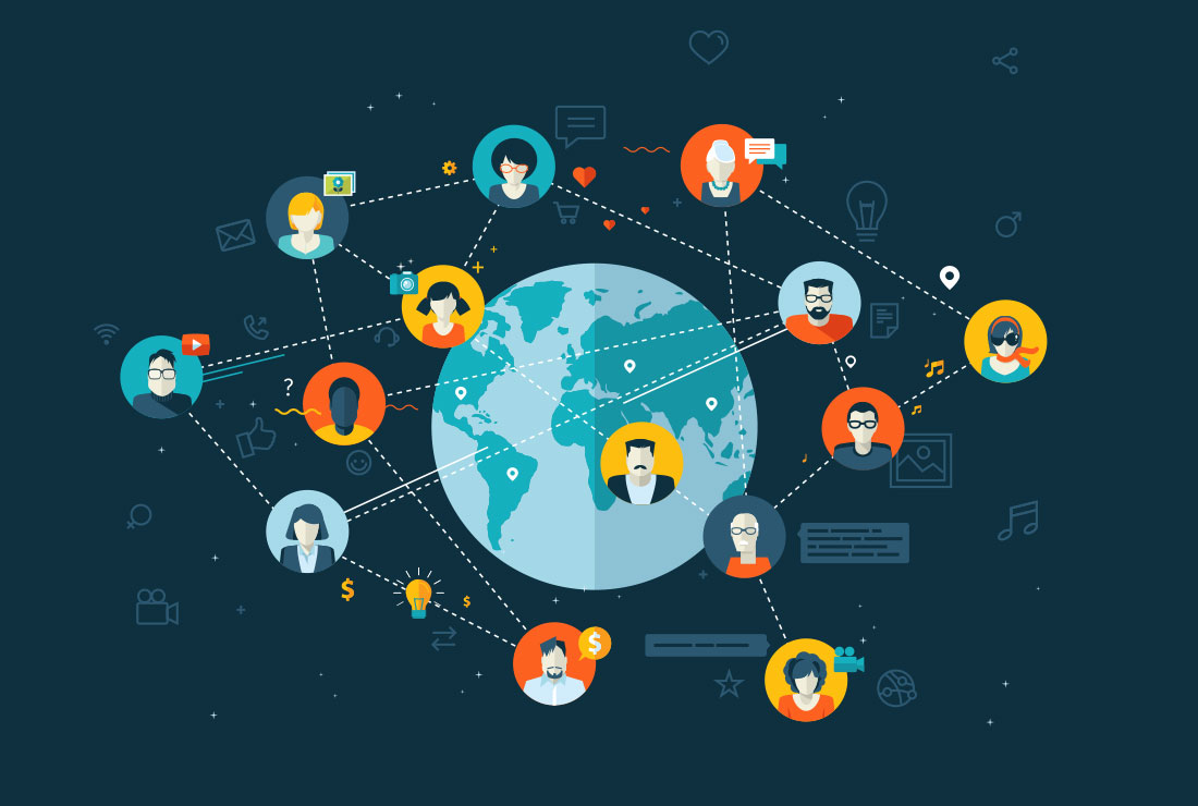 redes online y offline que nos conectan